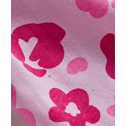 Babyhug Cotton Knit Full Sleeves Co-ords Night Suit With Floral Print - Pink