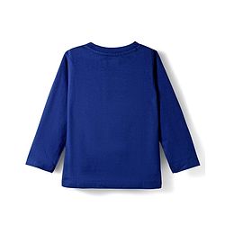 Babyhug 100% Cotton Knit Full Sleeves T-Shirt with Adventure Text Print Pack of 3 - Dark Green & Yellow Blue