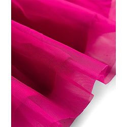 Babyhug Woven Cap Sleeves Party Dress With Sequin Detailing & Sling Bag - Dark Pink