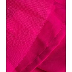 Babyhug Woven Cap Sleeves Party Dress With Sequin Detailing & Sling Bag - Dark Pink