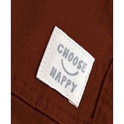 Babyhug Twill Woven Full Length Solid Color Joggers with Stretch - Grey