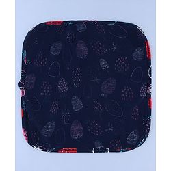 Babyhug Cotton Knit Wash Cloths with Floral & Polka Dot Pack Of 6 L 25.4 x B 25.4 cm - White Yellow & Pink