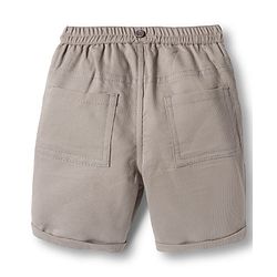 Babyhug Cotton Woven Half Sleeves Solid Color Shirt and Shorts Set With Suspender - Pink & Grey