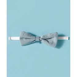 Babyhug Cotton Woven Half Sleeves Shirt & Short Set With Bow & Suspender - White