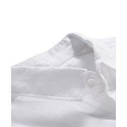 Babyhug Cotton Woven Half Sleeves Solid Color Shirt and Shorts Set with Suspender - White & Grey