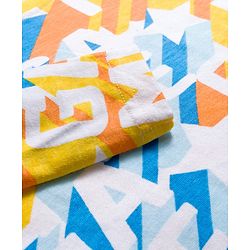 Babyhug Cotton Knit Full Sleeves Co-ords Night Suit With Text Print - Yellow & White