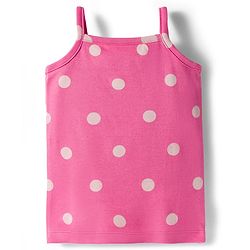 Babyhug Disney Lycra Knit Sleeveless Slips with Minnie Mouse Graphic & Polka Dot Pack of 3 - Light Blue Orange & Dark Pink