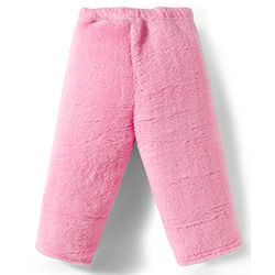 Babyhug Velour Knit Full Sleeves Winter Night Suit with Rabbit Embroidery - Pink