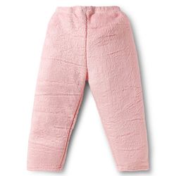 Babyhug Velour Knit Full Sleeves Winter Wear Night Suit With Animal Embriodery - Pink