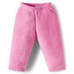 Babyhug Velour Knit Full Sleeves Winter Wear Night Suit With Text Embriodery - Pink
