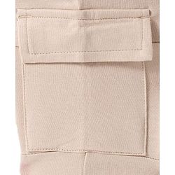 Babyhug 100% Cotton Knit Raglan Full Sleeves Bear Printed T-Shirt & Trouser Set - Beige