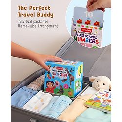 Babyhug 150 Piece Early Learning Flash Cards 8 Themes in One| Educational Double-Sided Cards| Montessori Learning| Fosters Interest| Colorful Cards| Safe & Non-Toxic - Multicolor