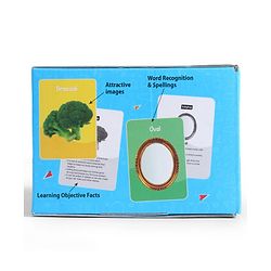 Babyhug 150 Piece Early Learning Flash Cards 8 Themes in One| Educational Double-Sided Cards| Montessori Learning| Fosters Interest| Colorful Cards| Safe & Non-Toxic - Multicolor