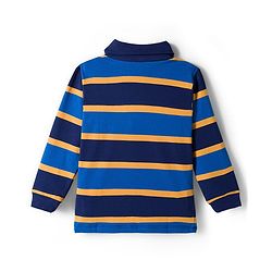 Babyhug Knitted Full Sleeves Turtle Neck Winter T-Shirt - Navy Blue