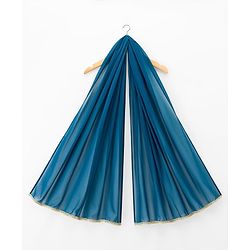 Babyhug Georgette Woven Sleeveless Choli Lehenga Set with Dupatta Embroidery & Sequin Detailing - Navy Blue