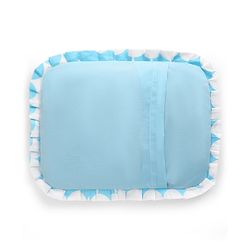 Babyhug Head Shaping Rai Pillow with Extra Cover Aeroplane Theme  White| 1 Kg Mustard Seeds| Cotton Cover| Natural Warming Property|Prevents Cold & Flat Head Syndrome| NewBorn Neck & Shoulder Support