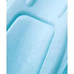 Babyhug 2-in-1 Carrier & Feeding Pillow Velvet - Blue | Infant Carrying and Feeding Support| Ideal for New Moms| Full Body Support| Safety Harness
