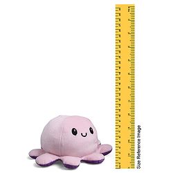 Babyhug Octopus Plush Reversible Soft Toy - 12cm| Toddler Gifting for Boys & Girls| Stuffed Animal| Baby Safe| Cuddle & Travel Partner| Super Soft Fabric