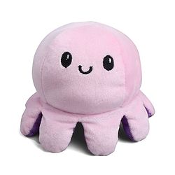 Babyhug Octopus Plush Reversible Soft Toy - 12cm| Toddler Gifting for Boys & Girls| Stuffed Animal| Baby Safe| Cuddle & Travel Partner| Super Soft Fabric