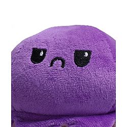 Babyhug Octopus Plush Reversible Soft Toy - 12cm| Toddler Gifting for Boys & Girls| Stuffed Animal| Baby Safe| Cuddle & Travel Partner| Super Soft Fabric