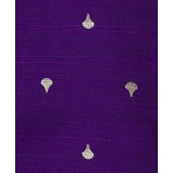 Babyhug Cotton Blend Woven Full Sleeves Kurta Dhoti Set With Foil Print - Purple & White
