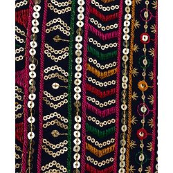 Babyhug  Short Sleeves Sequin Embroidered Choli and Shimmer Net Lehenga with Dupatta -  Fuschia