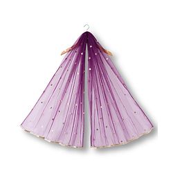 Babyhug Brocade Woven Half Sleeves Choli Lehenga & Dupatta Set With Floral Embriodery - Wine