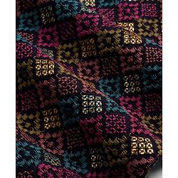 Babyhug Cotton Blend Woven Full Sleeves Kurta Pajama Set with Embroidery - Navy Blue
