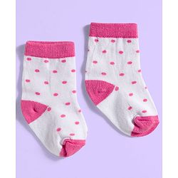 Cute Walk by Babyhug Ankle Length Antibacterial Socks With Stripes Pack Of 3 - Light Blue & White