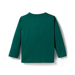 Babyhug Cotton Knit Full Sleeves Night Suit With Penguin Print - Green