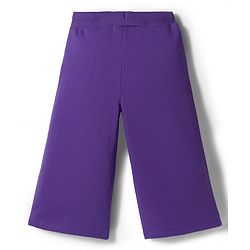Babyhug Disney Terry Full Sleeves Drop Shoulder T-Shirt and Trackpant with Minnie Mouse Graphics - Purple