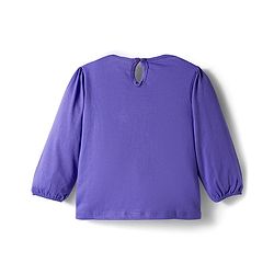 Babyhug 100% Cotton Knit Full Sleeves T-Shirts with Daddys Girl Print Pack of 3 - Purple Pink & Yellow