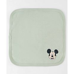 Babyhug Disney Interlock Cotton Baby Clothing Gift Set with Mickey Graphic- Light Green