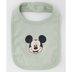 Babyhug Disney Interlock Cotton Baby Clothing Gift Set with Mickey Graphic- Light Green