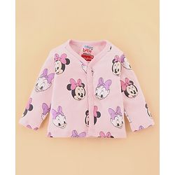 Babyhug Disney Cotton Baby Clothing Gift Set with Minnie & Daisy Print - Pink