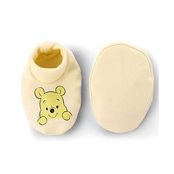 Babyhug Disney Cotton Baby Clothing Gift Set With Winnie the Pooh Graphic - Yellow