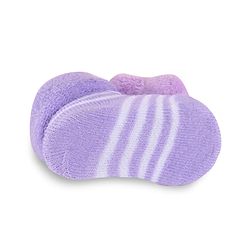 Cute Walk by Babyhug Slip On Sock Shoes with Bunny Applique - Purple