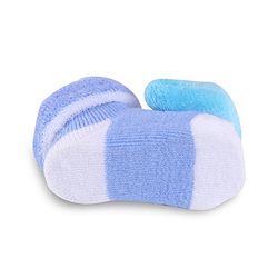 Cute Walk by Babyhug Slip On Sock Shoes with Animal Applique - Blue