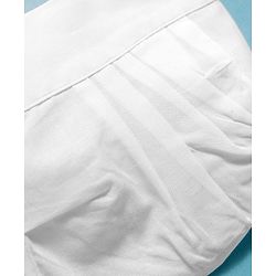 Babyhug 100% Cotton Woven Solid Color Bonnet Cap Pack of 3 White - Diameter 13 cm