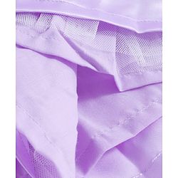 Babyhug Woven Sleeveless Party Dress with Headband  Sequin Detailing & Bow Applique - Lavender