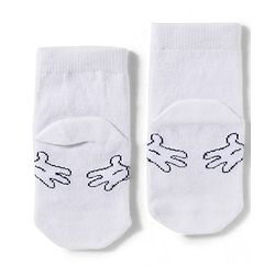 Cute Walk by Babyhug Disney Knit Ankle Length Antibacterial Socks with Minnie Mouse Graphic Pack of 3 - Pink Plum & White