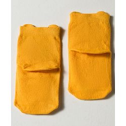 Cute Walk by Babyhug Disney Knit Ankle Length Antibacterial Socks with Winnie the Pooh Graphic Pack of 3 - White Yellow & Grey