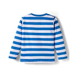 Babyhug Disney Single Jersey Knit Full Sleeves T-Shirts with Mickey & Friends Graphic Pack of 3 - Yellow Blue & Red