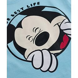 Babyhug Disney Single Jersey Knit Full Sleeves T-Shirts with Mickey Mouse Graphics & Stripes Pack of 3 - Multicolor