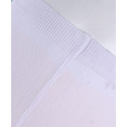 Cute Walk by Babyhug Knit Anti Bacterial Solid Footed Tights - White