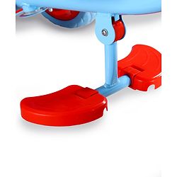 Babyhug Marvel Avengers Captain America Kids Tricycle with Parental Handle- Blue & Red| Antislip Pedals| Puncture Proof Wheels| Easy Assembling| Foldable Footrest| Toy for 2 to 5 year| Gifting Option