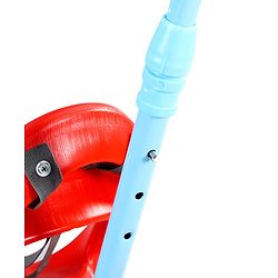 Babyhug Marvel Avengers Captain America Kids Tricycle with Parental Handle- Blue & Red| Antislip Pedals| Puncture Proof Wheels| Easy Assembling| Foldable Footrest| Toy for 2 to 5 year| Gifting Option