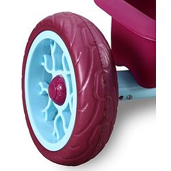 Babyhug Disney Mickey Kids Tricycle with Parental Push Handle- Red & Black| Antislip Pedals| Puncture Proof Wheels| Easy Assembling| Foldable Footrest| Toy for 2 to 5 year| Gifting Option