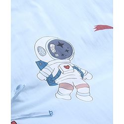 Babyhug 100% Cotton Gadda Bedding Set Cute Car Print - Sea Green| Soft & Breathable Cotton Shell| Mattress with Pillow & 2 Bolsters| Gentle Cushioned Support| Gifting Option for 0to12 Months