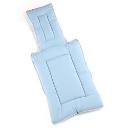 Babyhug 100% Cotton Baby Sleeping Bag with Hood Little Sailor Print - Blue| Use as Carry Nest, Mattress or Sleeping Bag| Newborn to Toddler Boys & Girls| New Born Gifting| Warm and Cozy